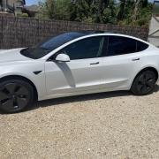 Telsa modele 3 blanche