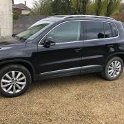 Tiguan 2 vitre teintee chauvigny