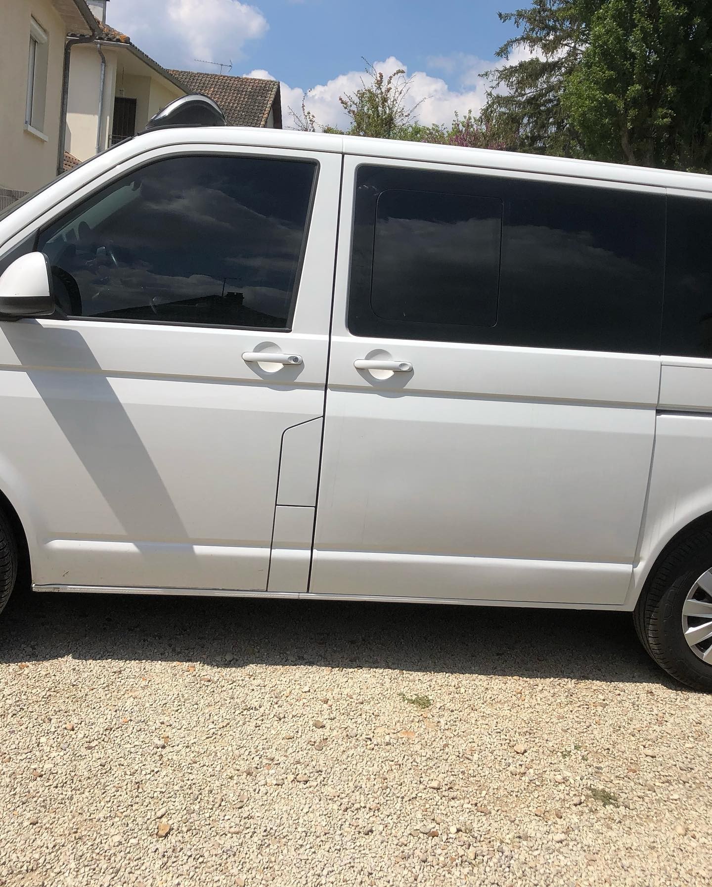 Volkswagen caravelle film solaire vienne 86 poitiers